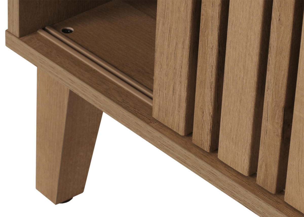 BÜCHERREGAL Holz - Braun, Holz (75/178/35cm) - MCW