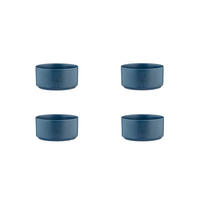 SCHALEN Scandi Ø12cm - 4er-Set - Marineblau - Blau, Keramik (12cm) - Björn