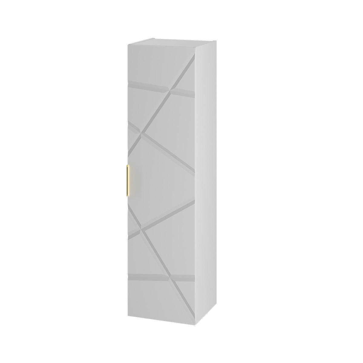 HÄNGESÄULE Aurora Weiß - Weiß, Holzwerkstoff (34.5/130/31.8cm) - Petits-meubles