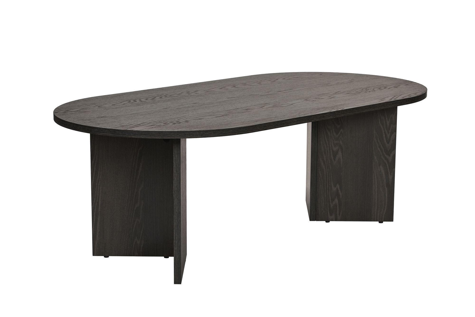 COUCHTISCH sable Hochglanz Schwarz - Schwarz, Holzwerkstoff (119/60/40cm) - Habitat Garten