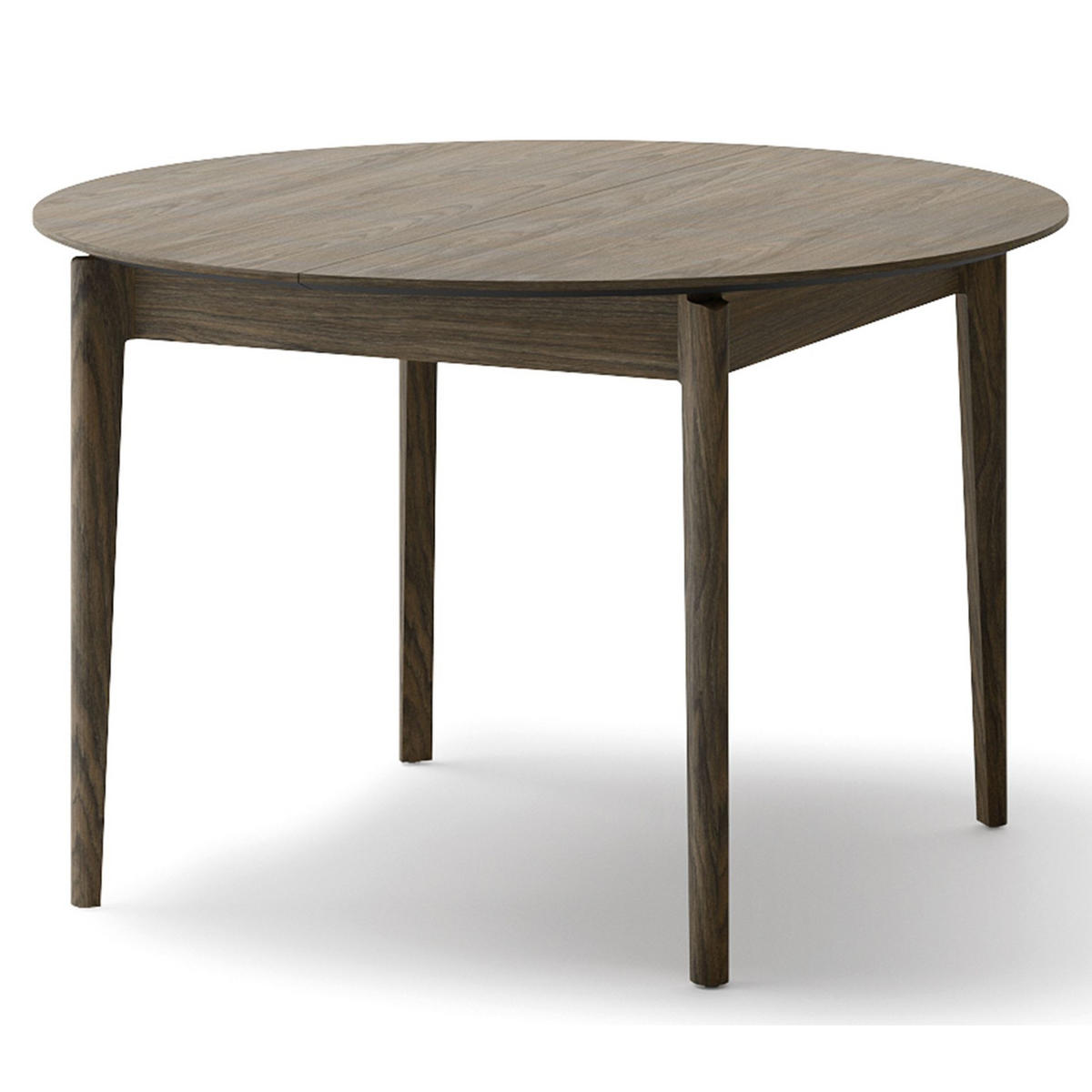 ESSTISCH Plot ausziehbar Dunkle Eichenholzoptik, 120 x 240 x 120 cm - Dunkelbraun, Holz/Holzwerkstoff (120/120/77cm) - Selsey