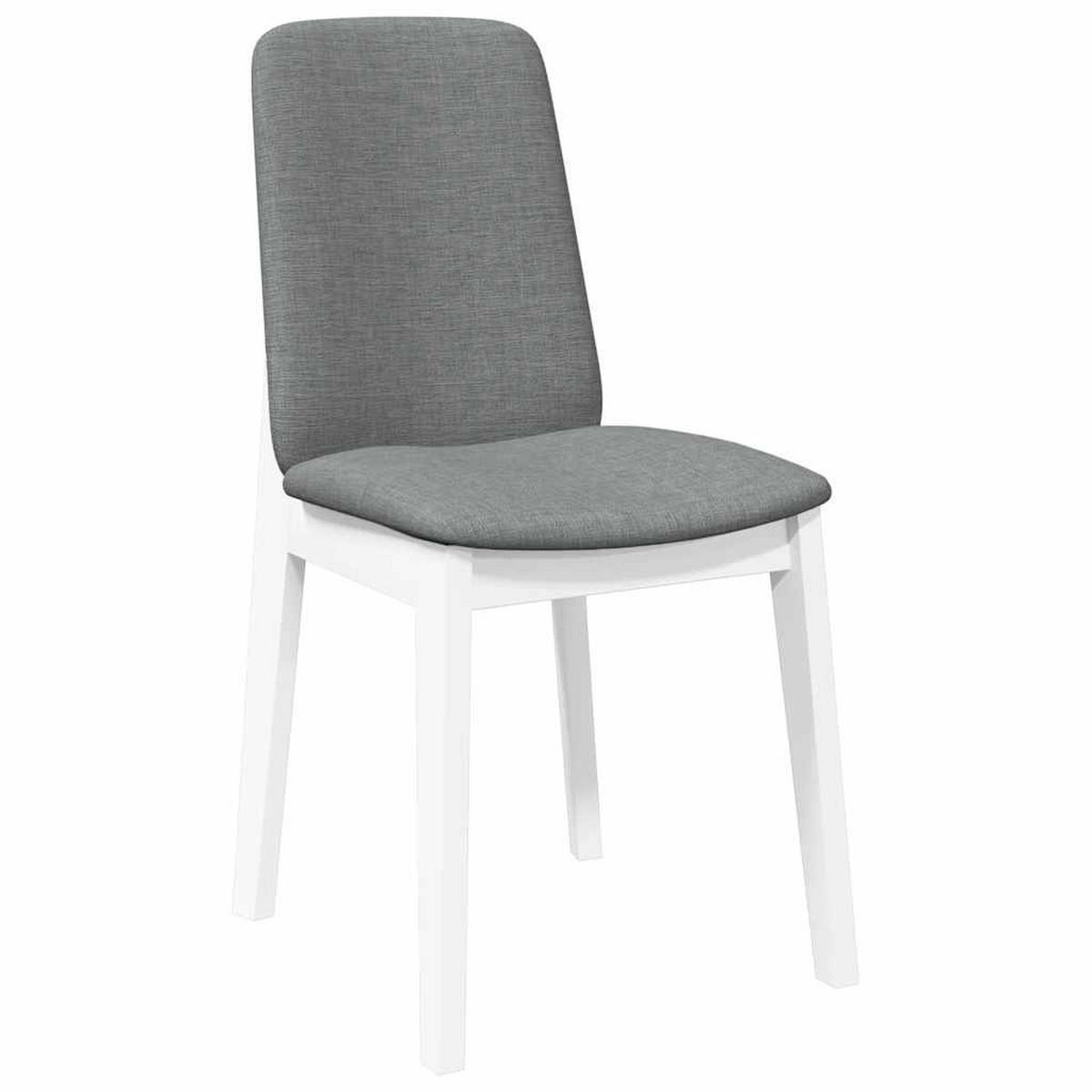 STUHL-SET 2 Stk Lohmar 43/86.5/56 cm - Weiß, Holz (43/86.5/56cm) - ZMH