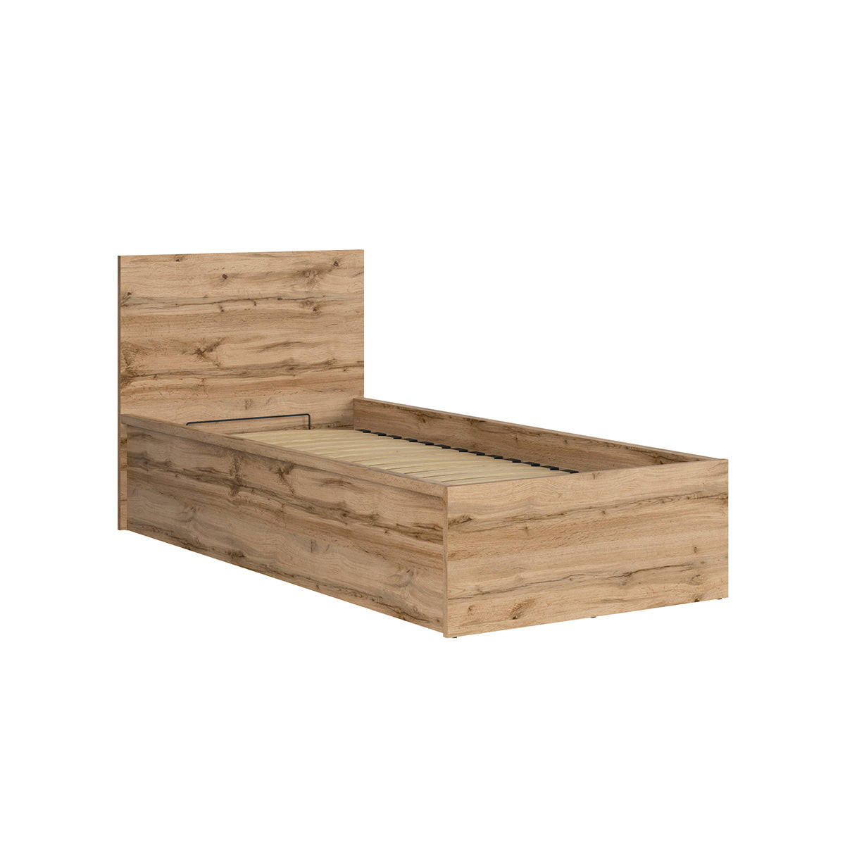 BOXSPRING POSTEĽ 90/200 Edwin Drevo - hnedá, kompozitné drevo (90/200cm) - Petits-meubles