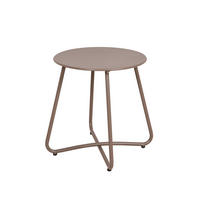 BEISTELLTISCH Sonja Taupe 44x40x40cm - Taupe, Kunststoff (40/40/44cm) - DELUKE