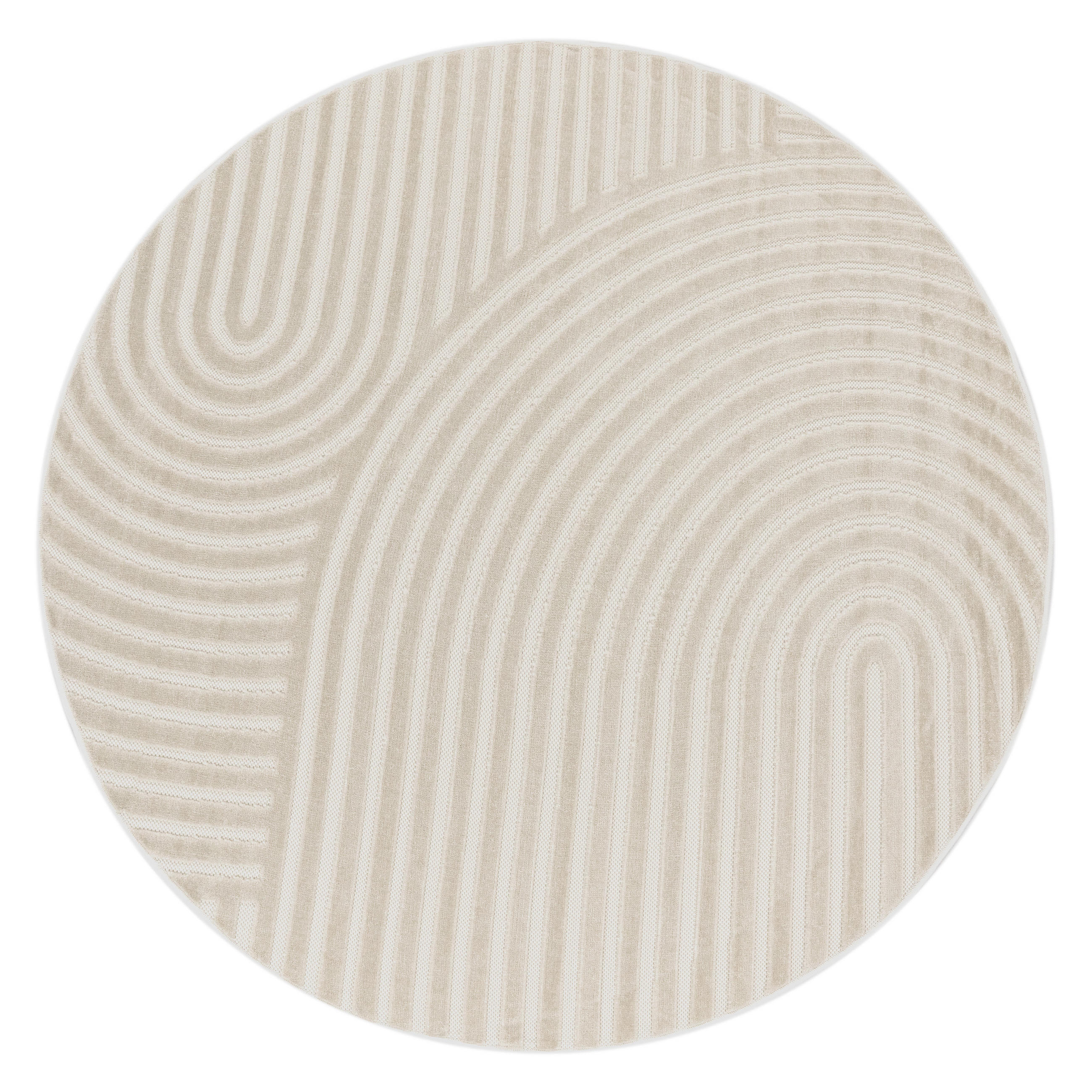 OUTDOORTEPPICH 200/200 cm Cotton 236 - Creme, Textil (200/200cm) - Paco Home