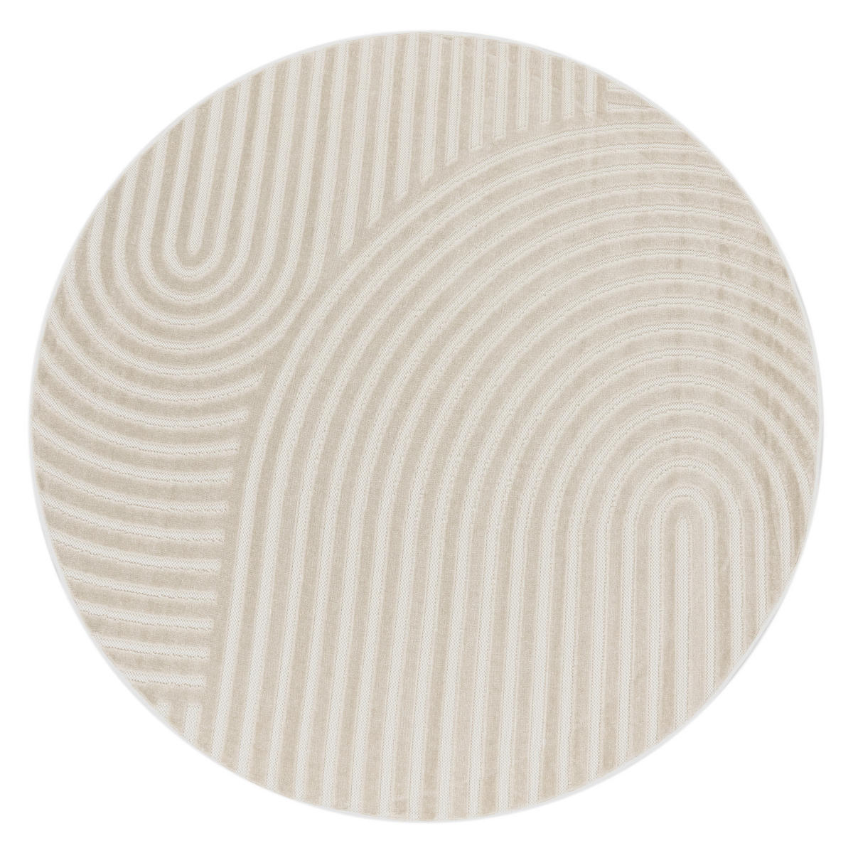 OUTDOORTEPPICH 200/200 cm Cotton 236 - Creme, Textil (200/200cm) - Paco Home