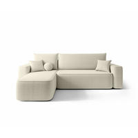 ECKSOFA mit Schlaffunktion SENNO Quelle 03 Links - Beige, Textil (250/150cm) - Bedante