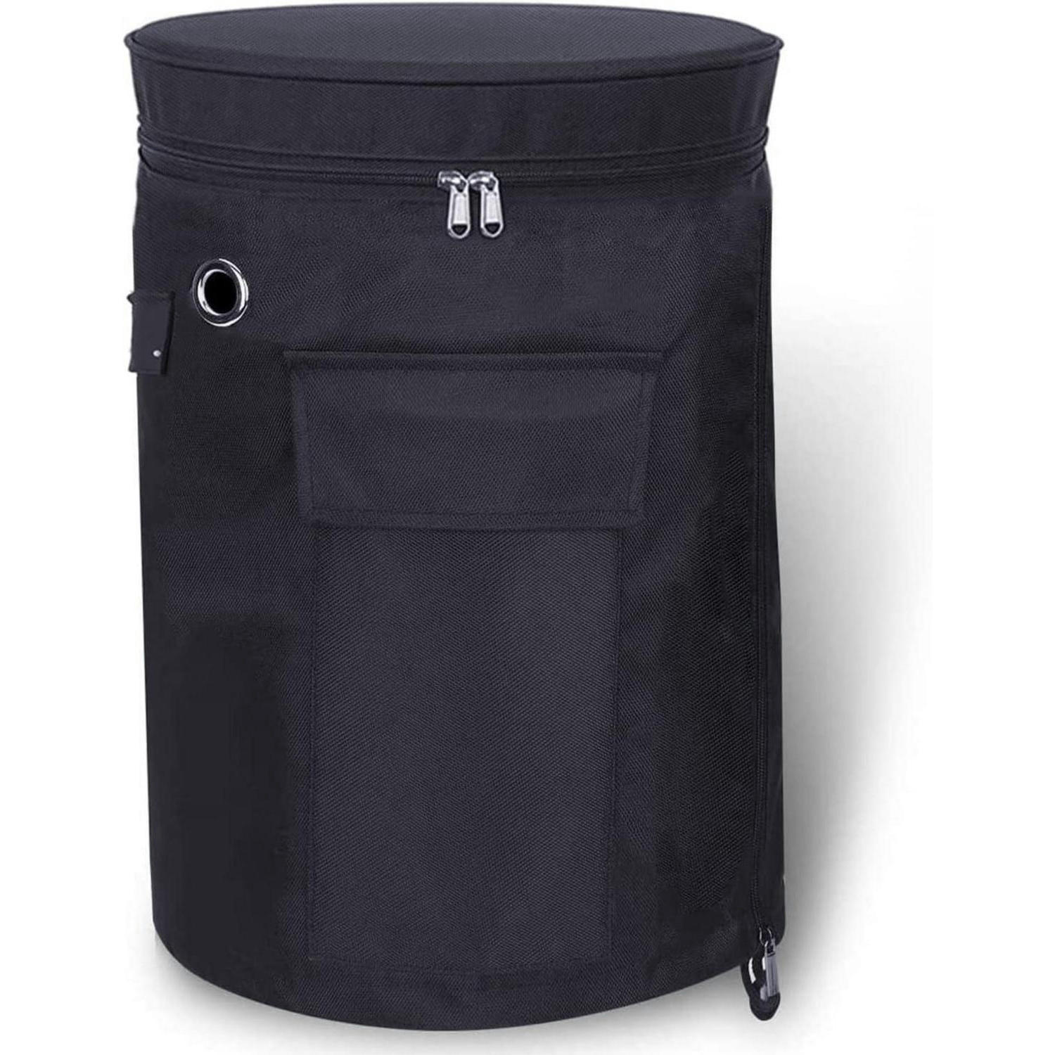 XXXLutz Abdeckhaube Schwarz 33x66x33 cm