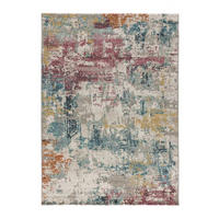 KURZFLORTEPPICH Mehrfarbig Balaki 120/170 cm - Multicolor, Naturmaterialien/Textil (120/170cm) - Atticgo