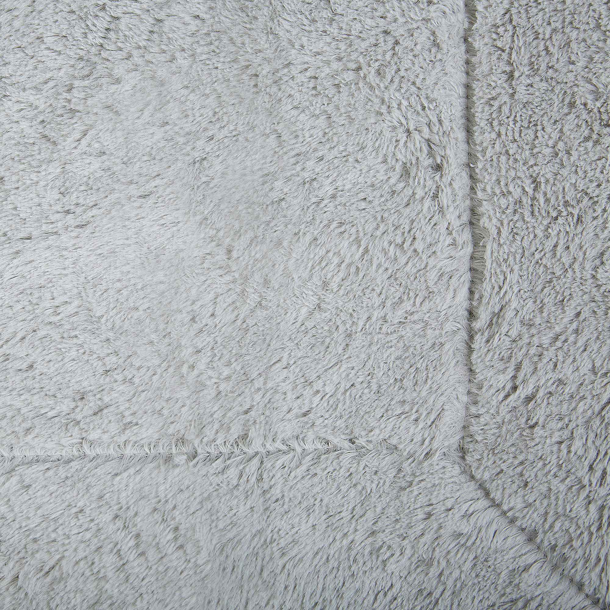 TAGESDECKE Grau 180 x 200 cm Gelik - Grau, Textil (180/200cm) - Beliani