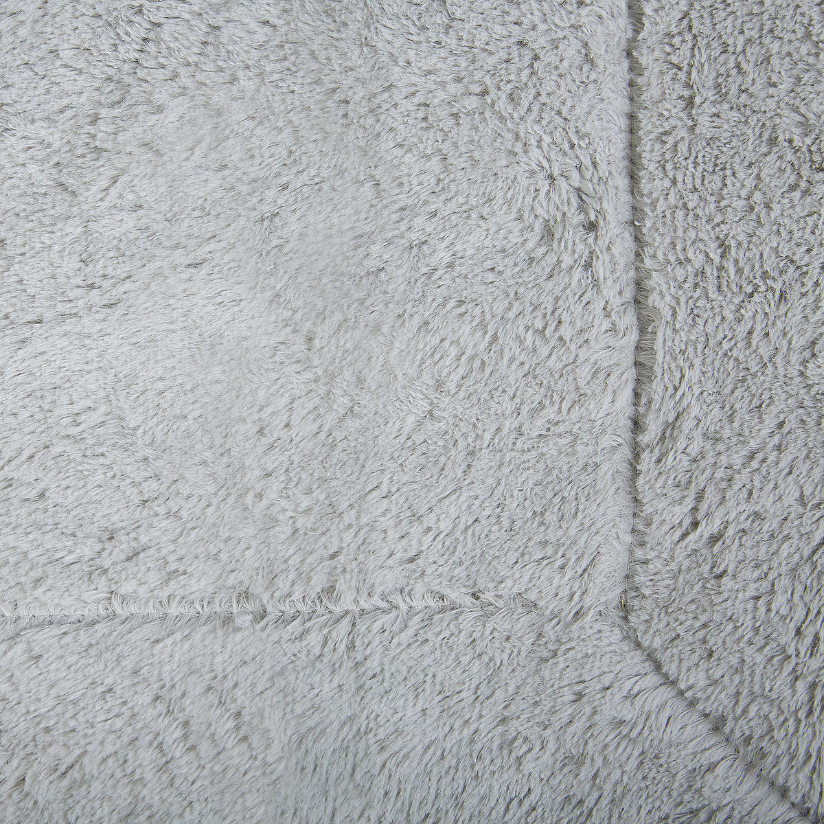 TAGESDECKE Grau 180 x 200 cm Gelik - Grau, Textil (180/200cm) - Beliani