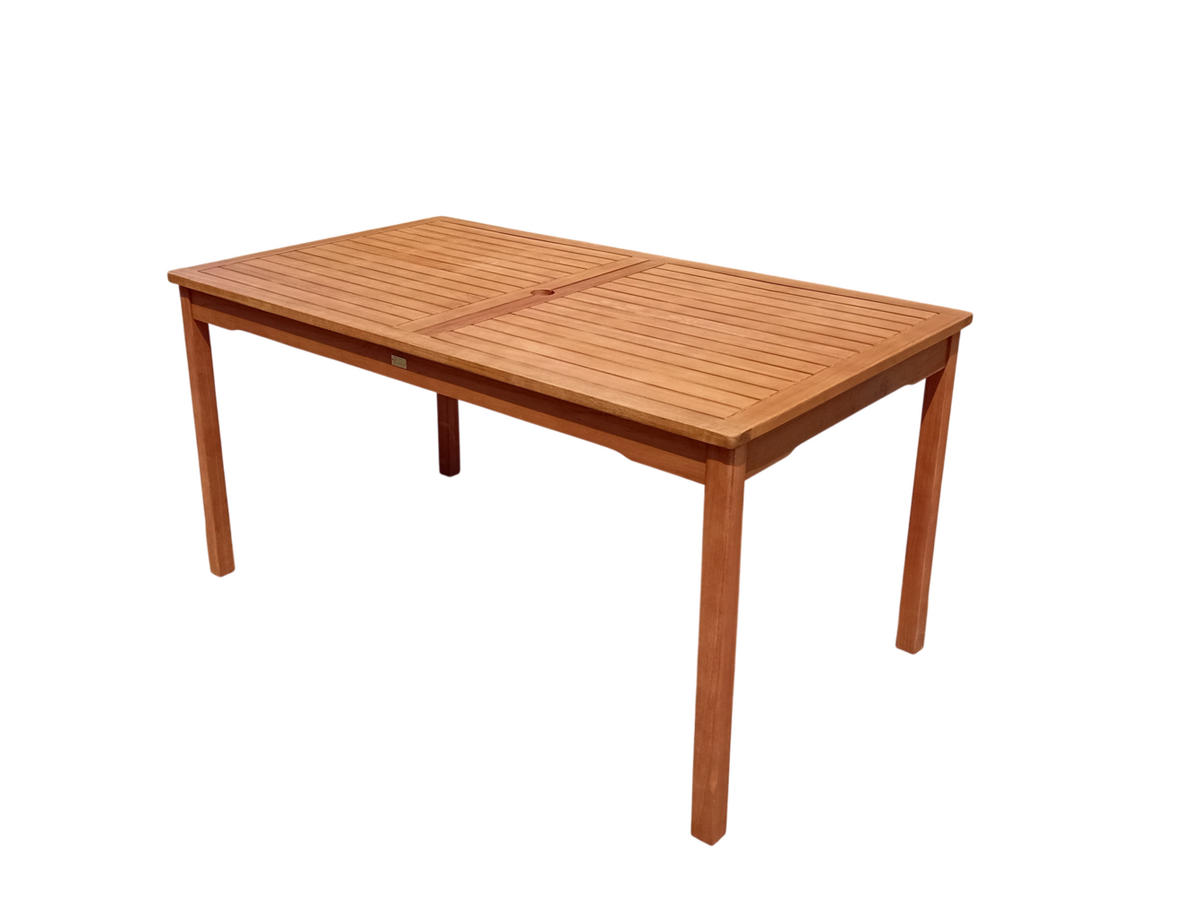 GARTENTISCH New Jersey 150 x 85 cm - Braun, Holz (150/85/75cm) - Sedex