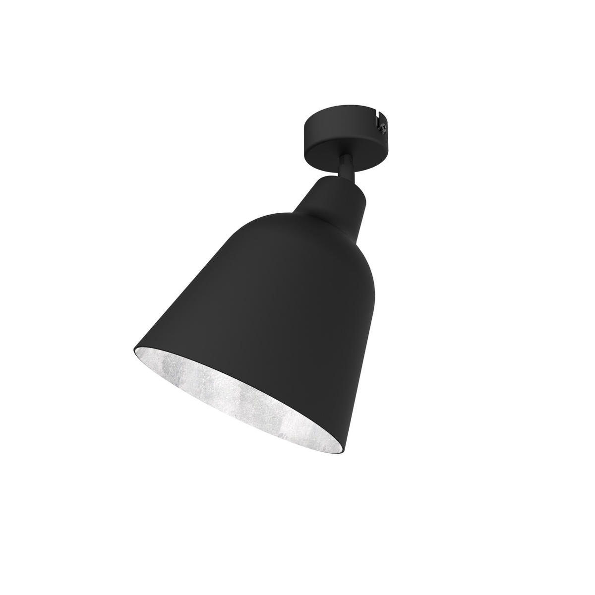 DECKENLEUCHTE - Schwarz, Metall (25/25/32.5cm) - Lumicom