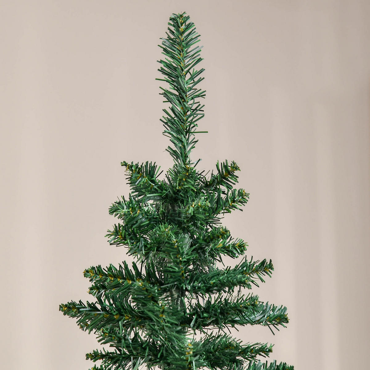 WEIHNACHTSBÄUME Grün 55.0/55.0/210.0cm - Grün, Kunststoff (210cm)