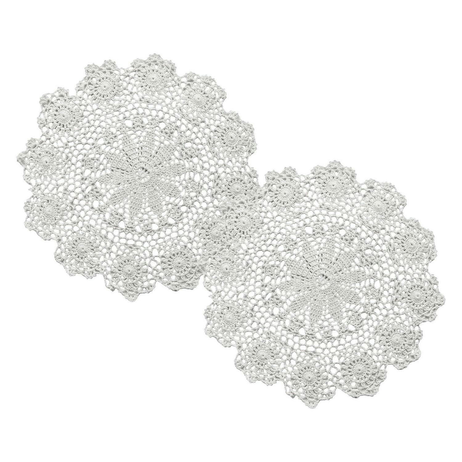 XXXLutz Tischset Weiß 40x1.5x35 cm