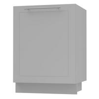 KÜCHENUNTERSCHRANK Kvantum D1D/60 Dust Grey Matt / Grau Matt 60 / 50 / 82cm - Grau, Holz/Holzwerkstoff (60/82/50cm) - Feldmann-Wohnen