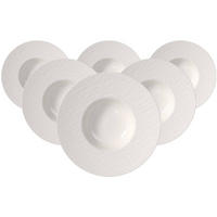 SPEISETELLER Manufacture Ice weiß ø 28 cm 6er Set - Weiß, Keramik (28cm) - Villeroy & Boch