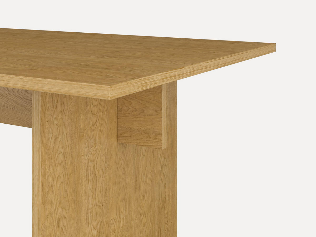 ESSTISCH KALIO 190 x 95 x 77,6 cm - Eichefarben, Holz (190/95/77.6cm) - MASSENO