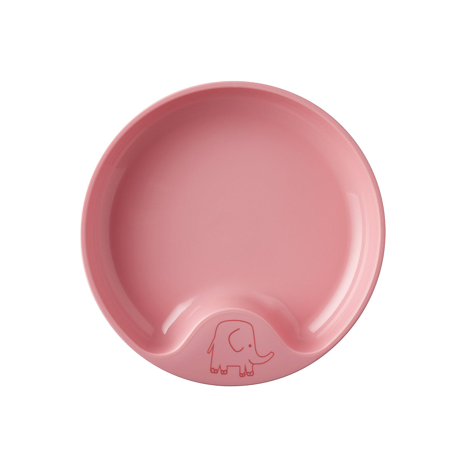 LERNTELLER Mio deep pink ø 17,6 cm - Pink, Kunststoff (17.6/3.5/17.6cm) - Mepal
