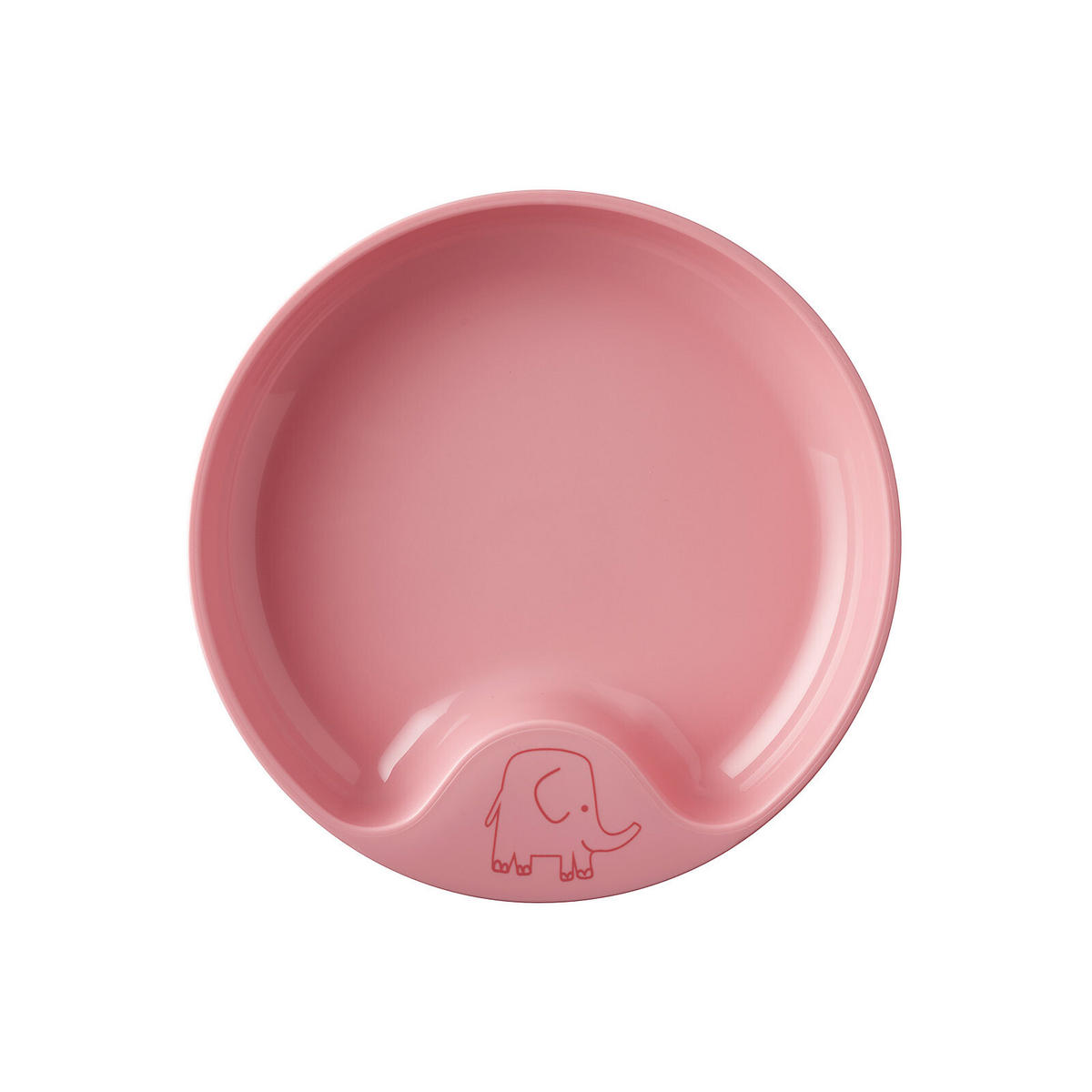 LERNTELLER Mio deep pink ø 17,6 cm - Pink, Kunststoff (17.6/3.5/17.6cm) - Mepal