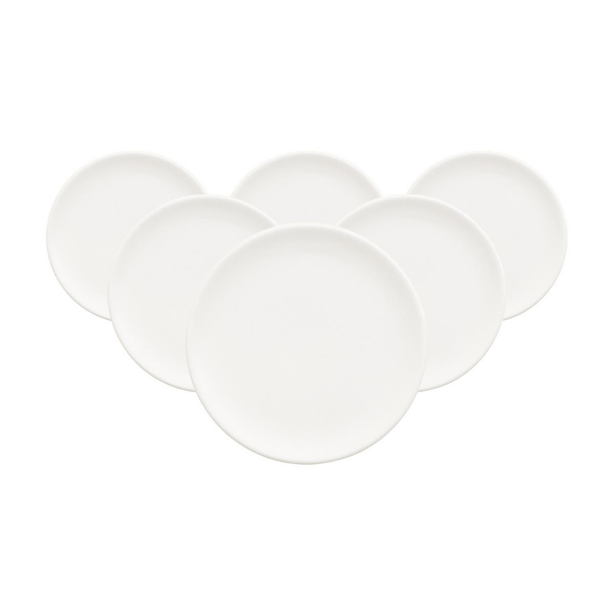 DECKEL SCHÄLCHEN/TELLER Royal weiß ø 11 cm 6er Set - Weiß, Keramik (11cm) - Villeroy & Boch