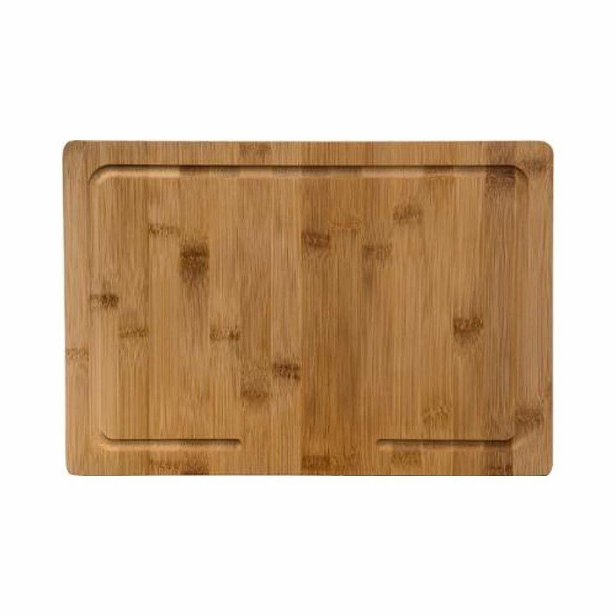 SCHNEIDEBRETT Bambus Küchenzubehör 35/24/4 cm - Beige, Naturmaterialen (24/35cm) - 5five Simply Smart