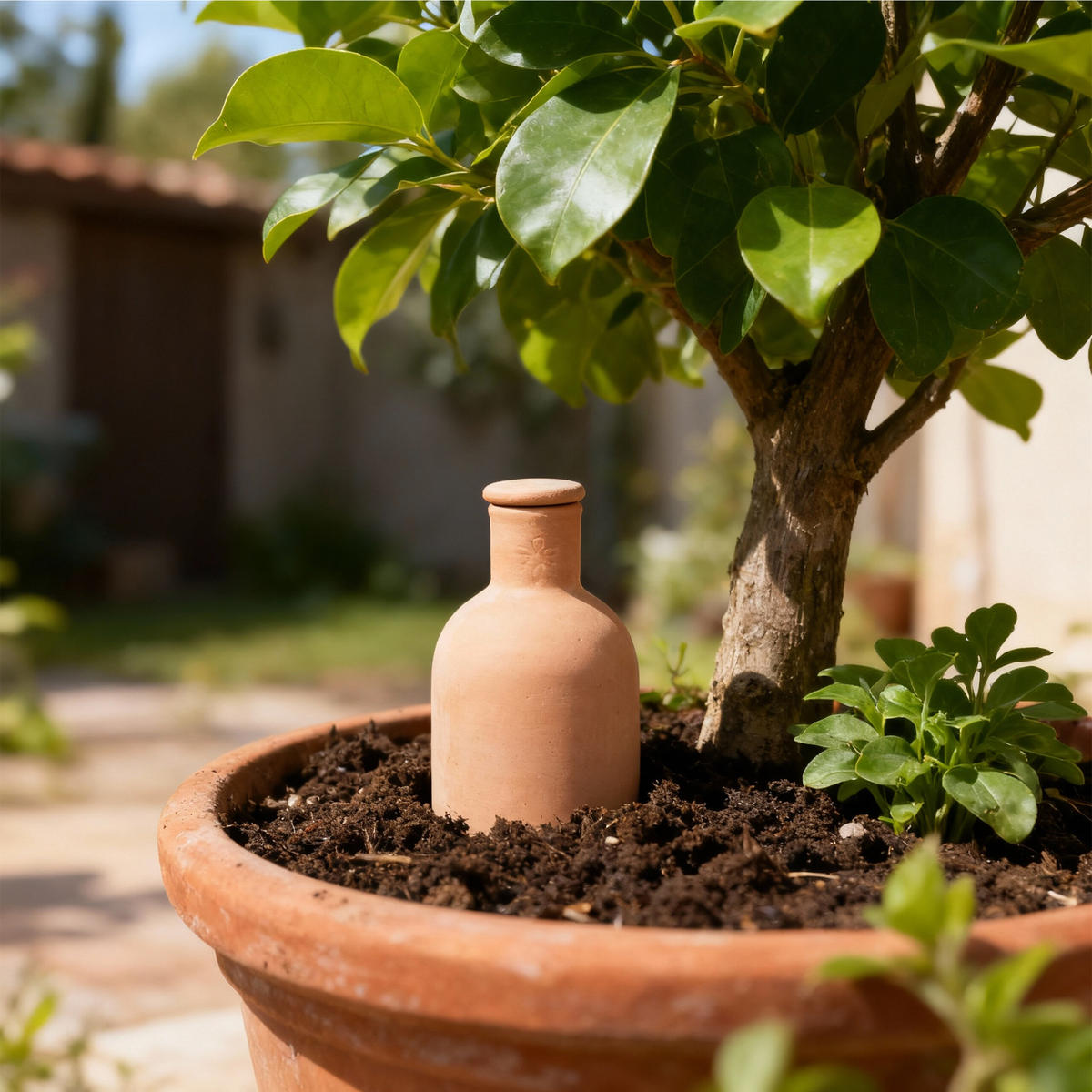 2XOLLAS - Hellbraun, Keramik (9/26/9cm) - Relaxdays