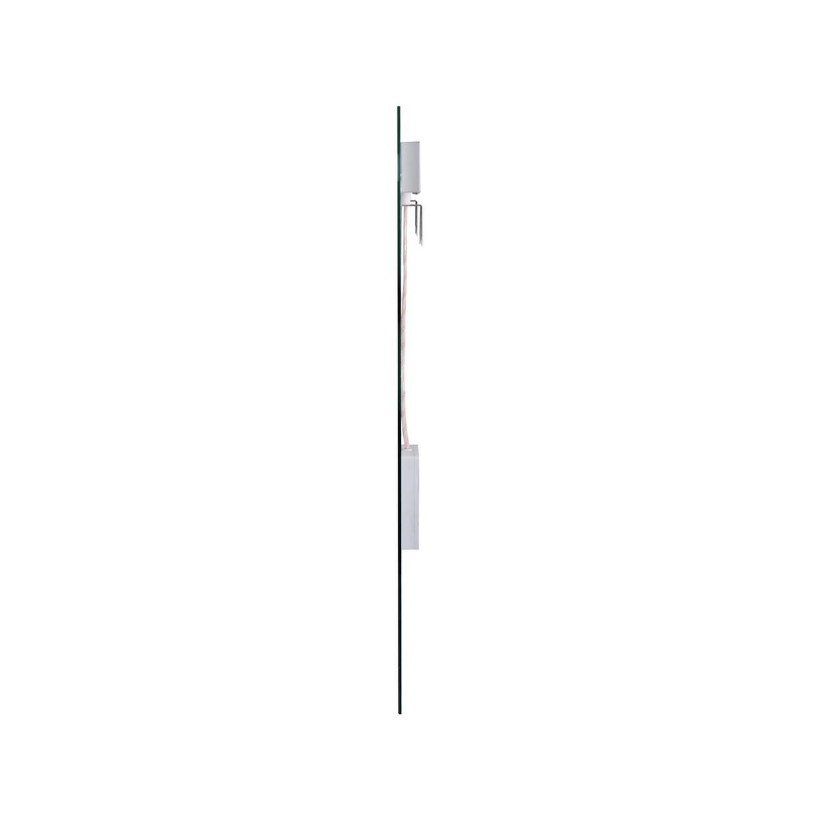 LED-SPIEGEL Tabea - 50 x 70cm - Silberfarben, Metall (50/70/4cm) - Niermann