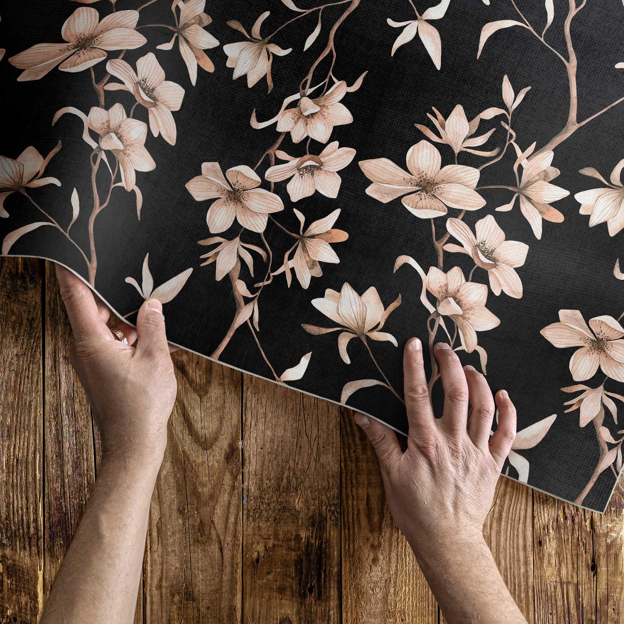 Thumbnail - Wallfluent Teppich, Schwarz, Kunststoff, 140x210 cm, Teppiche & Böden, Teppiche, Moderne Teppiche