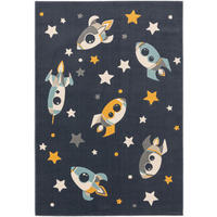 KINDERTEPPICH Apollo Blau 140x200 cm - Blau, Textil (140/200cm) - Lytte