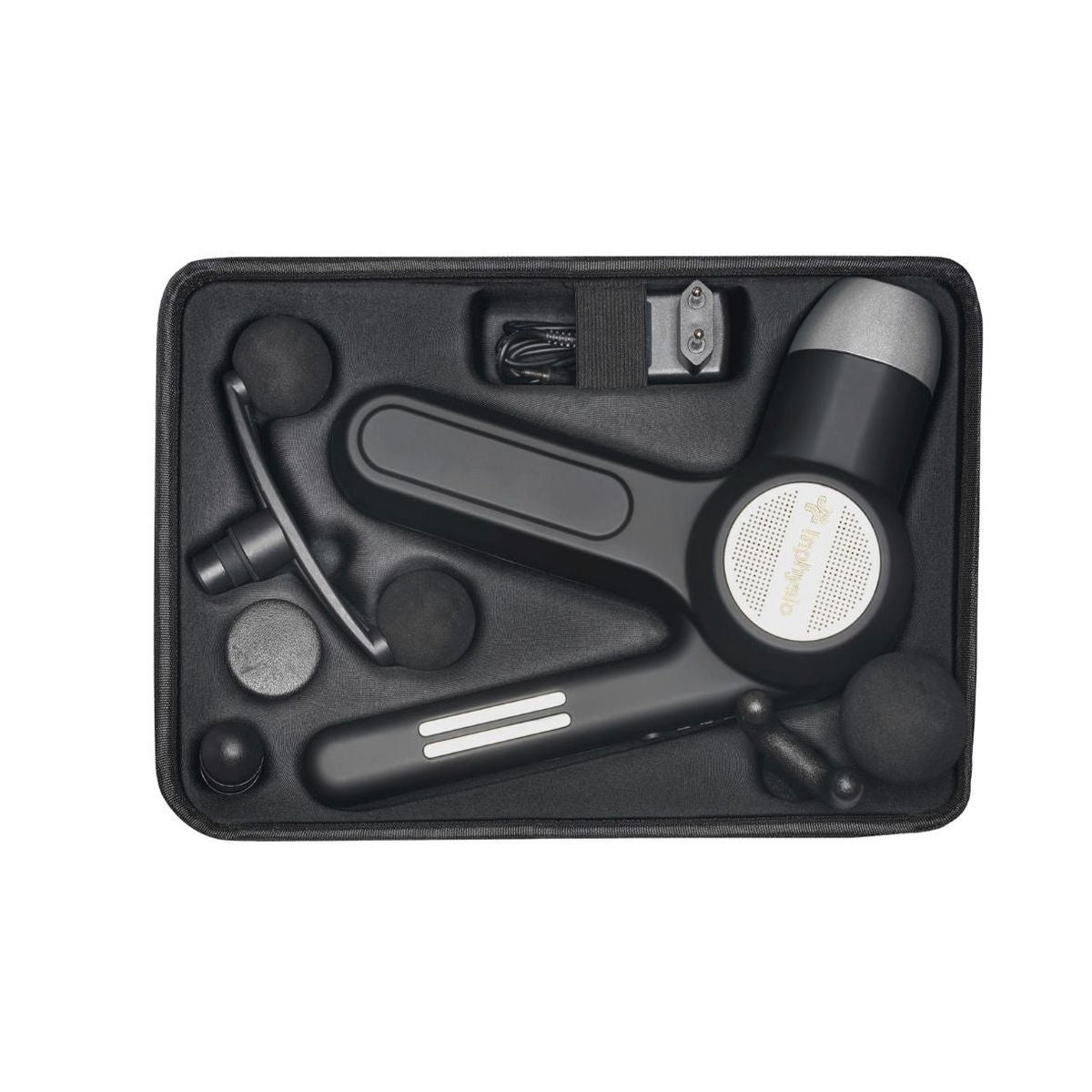 MASSAGEPISTOLE FÜR PERKUSSIONSTHERAPIE „MACMASSAGE 59“ - Schwarz, Kunststoff (17/27cm) - INPHYSIO