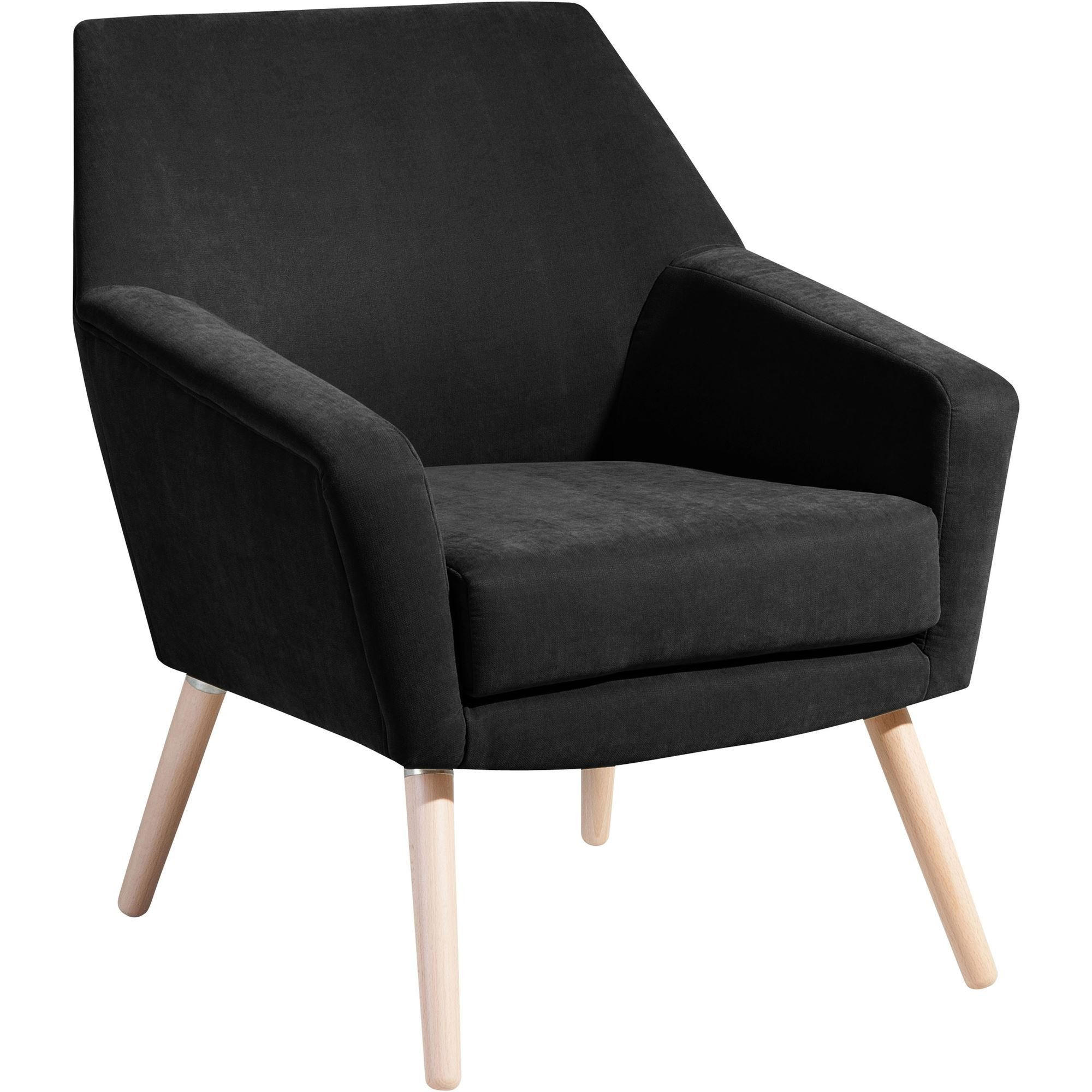 58aufmkessel Sessel Schwarz 71x81x67 cm