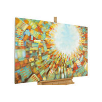 ÖLGEMÄLDE 120/80 cm - Braun, Holz/Textil (120/80cm) - KUNSTLOFT