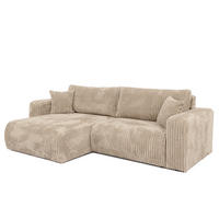 ECKSOFA mit Schlaffunktion TILIO Beige - Beige, Textil (244/148cm) - Bromarkt