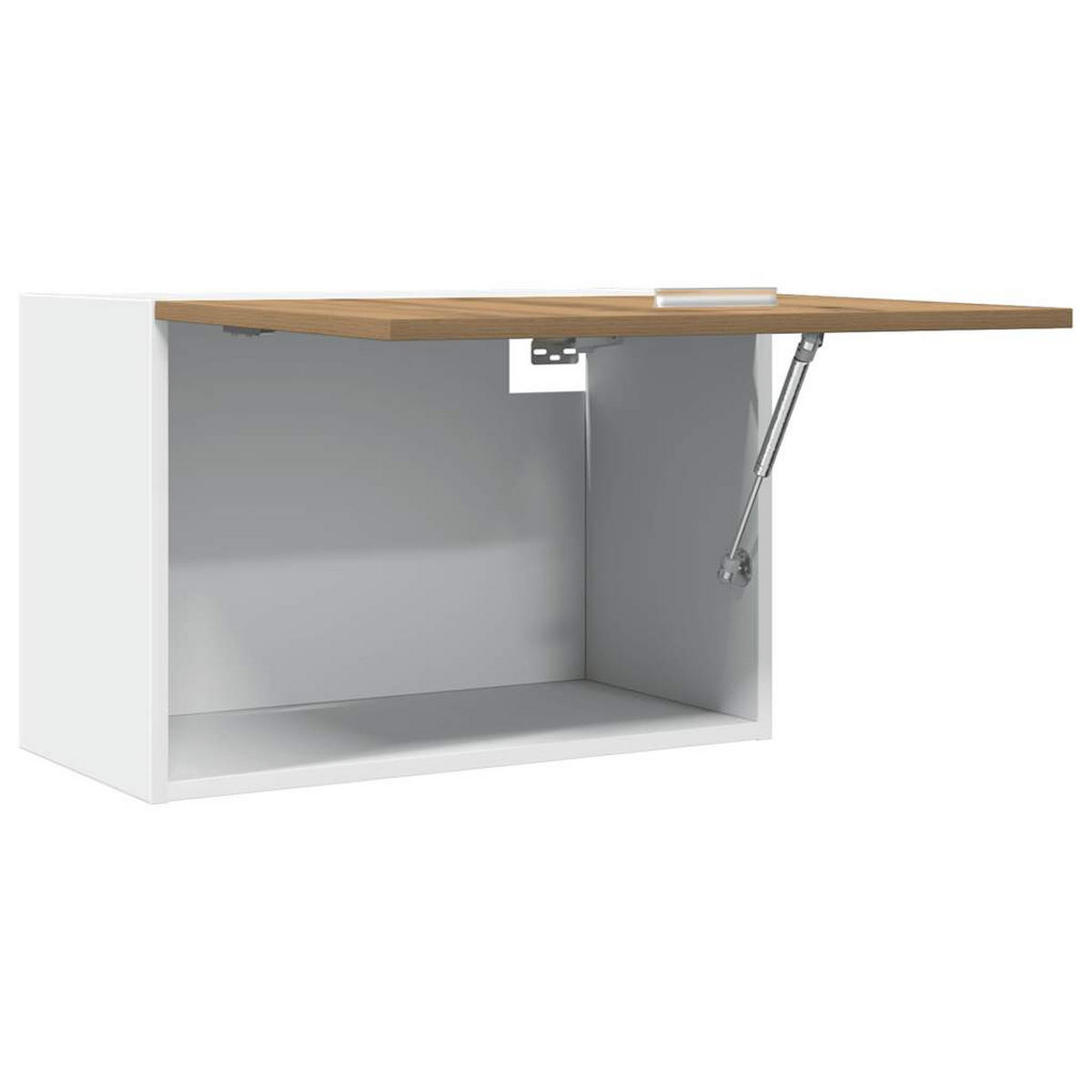 KÜCHENOBERSCHRANK Lyon mit 1 Tür 60/31/40 cm aus Holzwerkstoff Artisan-Eiche Dekor - Eiche Artisan, Holz (60/40/31cm) - vidaXL