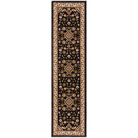 TEPPICH Traditionell-Floral-Design GLAZERT - Blau, Textil (66/300cm) - KADIMA DESIGN