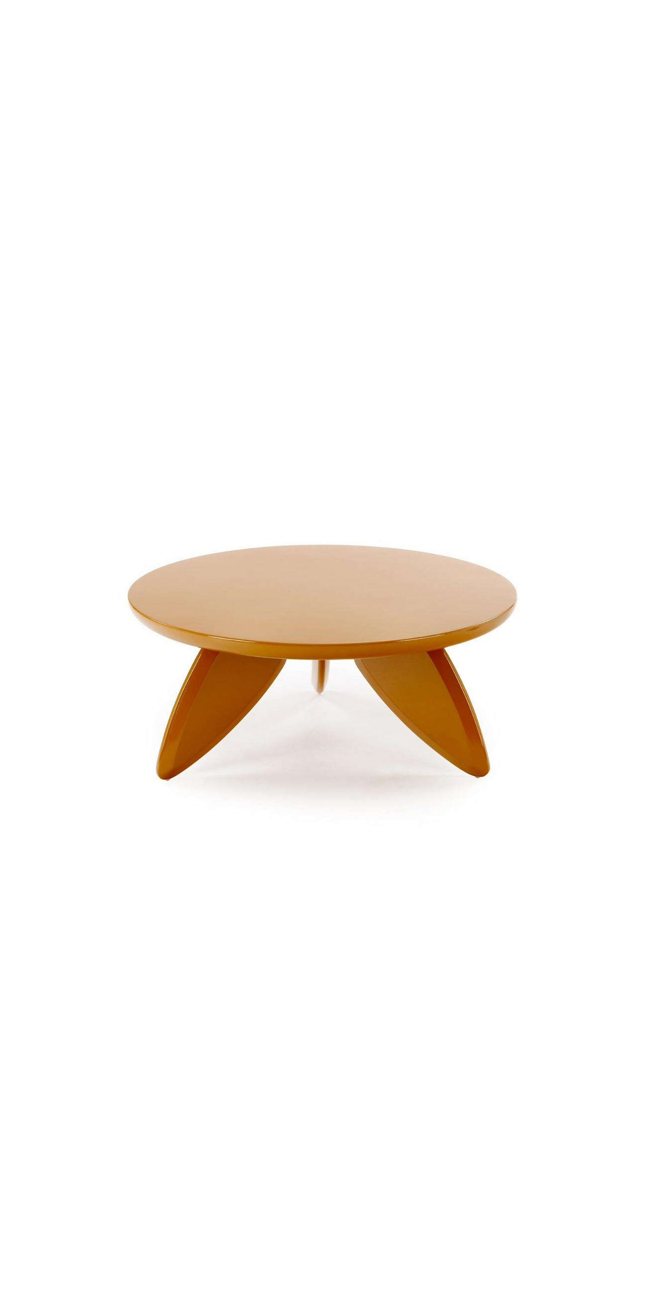 Lookway Couchtisch Orange 80x36x80 cm