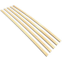 ERSATZ-FEDERHOLZLEISTEN aus Schichtholz im 5er Set passend für viele gängige Lattenroste - Eichefarben, Holz (2.4/90cm) - Betten-ABC