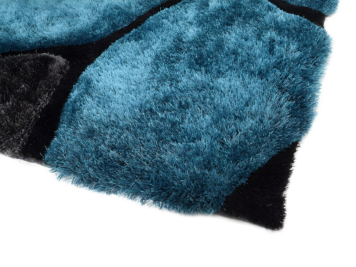 WOHNZIMMERTEPPICH - 200 x 140 - stoff - türkisblau Pietra - Türkis, Textil (200/140cm) - Vente-Unique