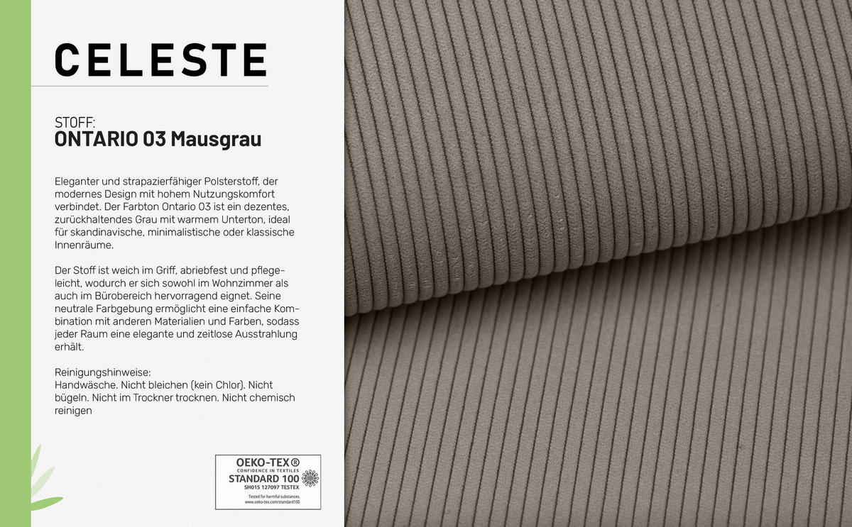 SCHLAFSOFA Celeste – modernes Design trifft auf höchsten Komfort, Cappuccino - Cappuccino, Holz (225/80/94cm) - Panda Möbel