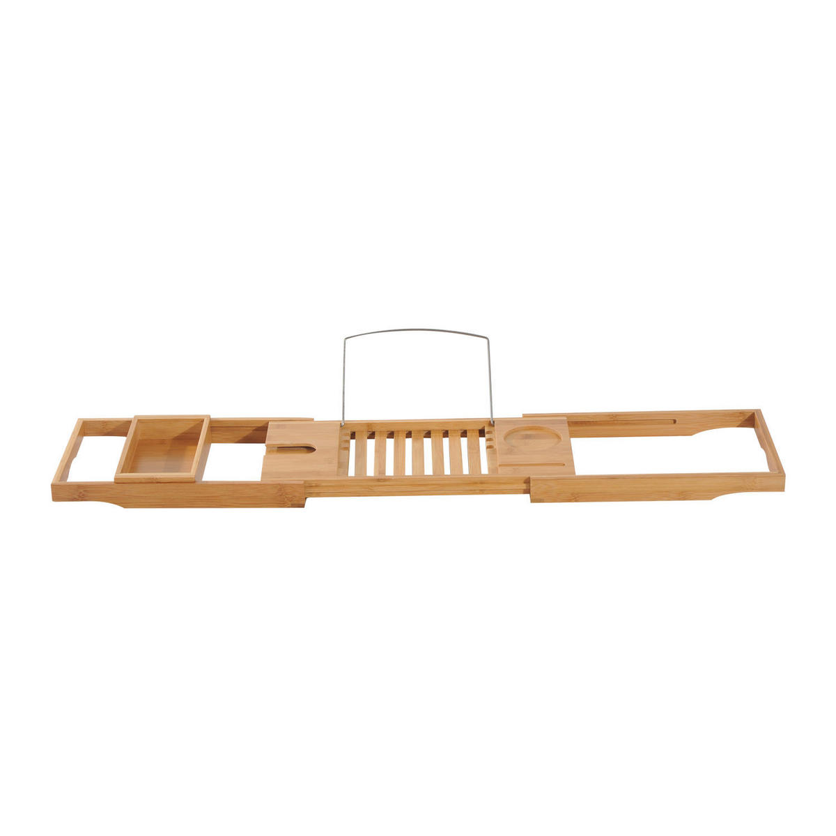BADEWANNENABLAGE - Naturfarben, Holz (218/5/105cm) - HOMCOM