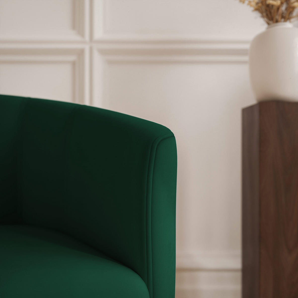 COCKTAILSESSEL KIRA 58/74 cm Grün - Grün, Kunststoff/Textil (58/74/58cm) - Idohome