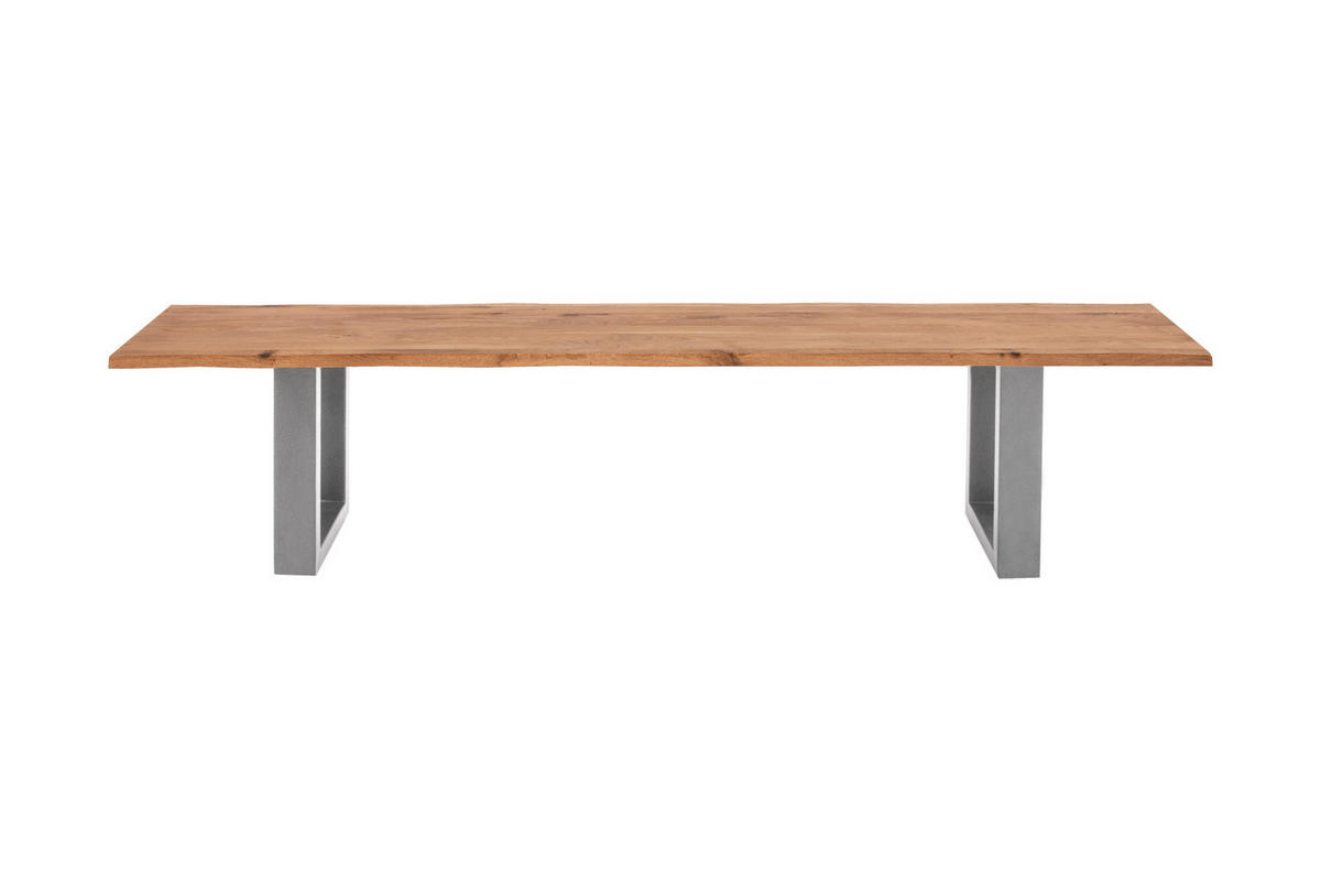 SITZBANK ENRICO - Beige/Naturfarben, Holz (200/47/42cm) - SAM