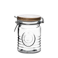 VORRATSGLÄSER Basic Kitchen Transparent 10/10/15 cm Glas - Transparent, Glas (10/15/10cm) - Mondex