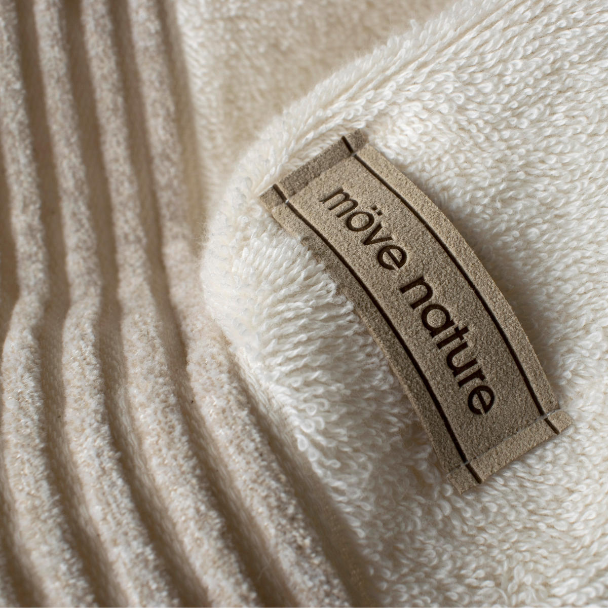 DUSCHTUCH WELLNESS - Naturfarben, Textil (80/150cm) - MÖVE