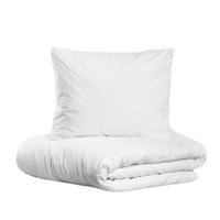 BETTWÄSCHE Jakad weiß 160/200 cm - Weiß, Textil (160/200cm) - Homla