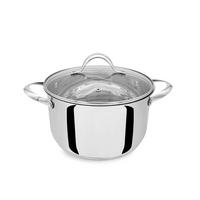 TOPF Silber 30/20/12.5 cm MR351920 - Silberfarben, Metall (20cm) - Maestro 