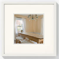 BILDERRAHMEN Peppers Holzrahmen 30x30 Polarweiss - Weiß, Holzwerkstoff (32.5/32.5/1.5cm) - walther design