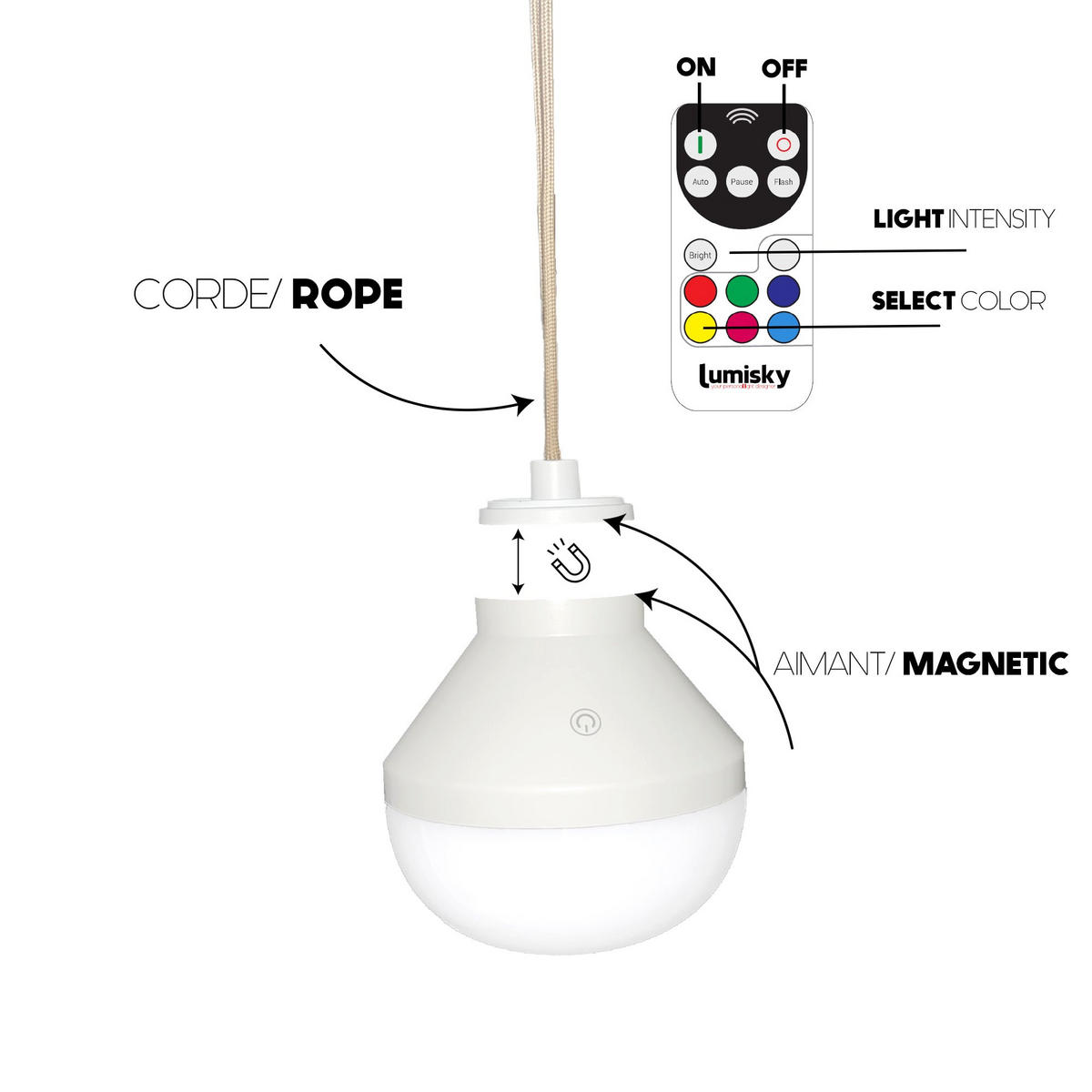 SOLAR-HÄNGELEUCHTE ARIA beige - Beige, Naturmaterialien (34/34/46cm) - Lumisky