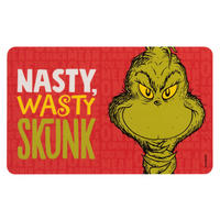 BRETTCHEN The Grinch Nasty Wasty Skunk Rot 14,5 x 23,5 cm - Rot, Kunststoff (14.5/23.5cm) - United Labels